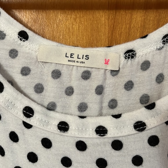 Short sleeved polka dot top - Picture 2 of 4